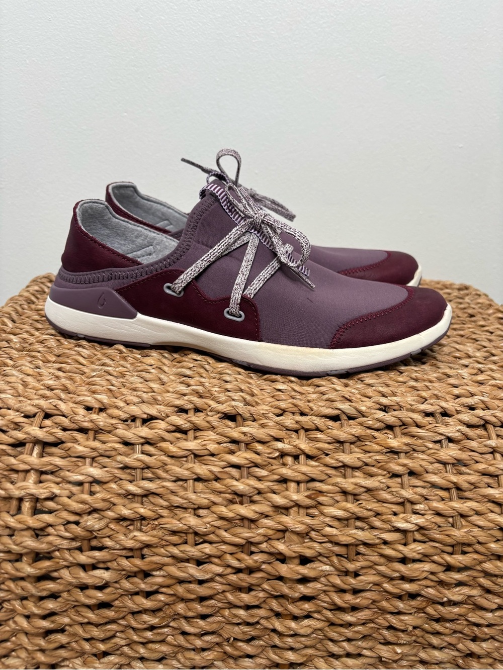 Olukai Miki Li Mauve Plum Quick Drying Outdoor Shoe Womens 8.5